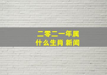 二零二一年属什么生肖 新闻